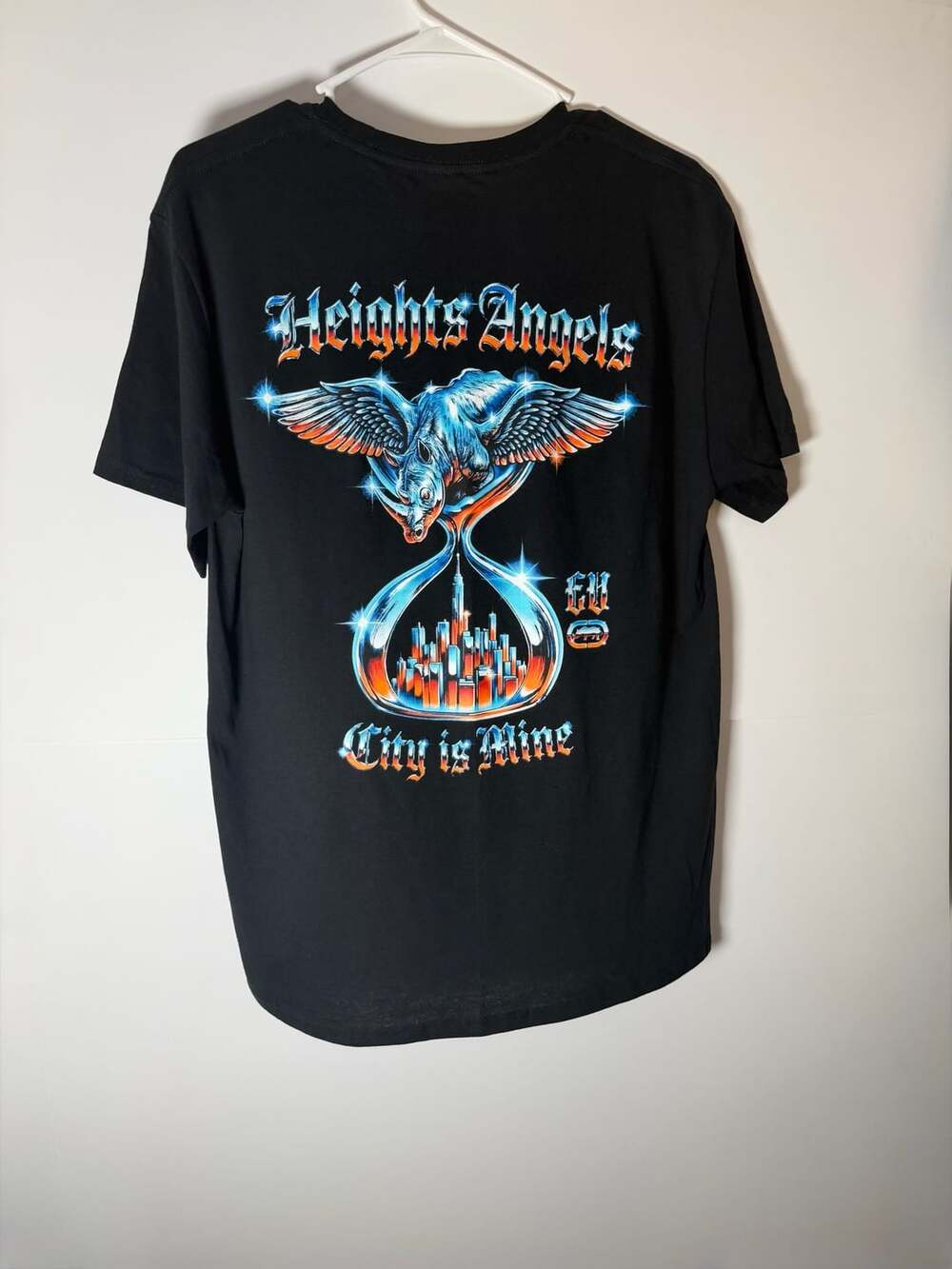 NWT Ecko Unlimited Heights Angels City Is Mine T-Shirt Black Size M